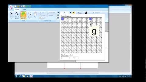PE-Design Next Tutorial - How to Use the Font Creator