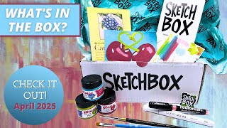 Sketchbox April 2025 Opening & Artwork Review Subscription Art Supplies