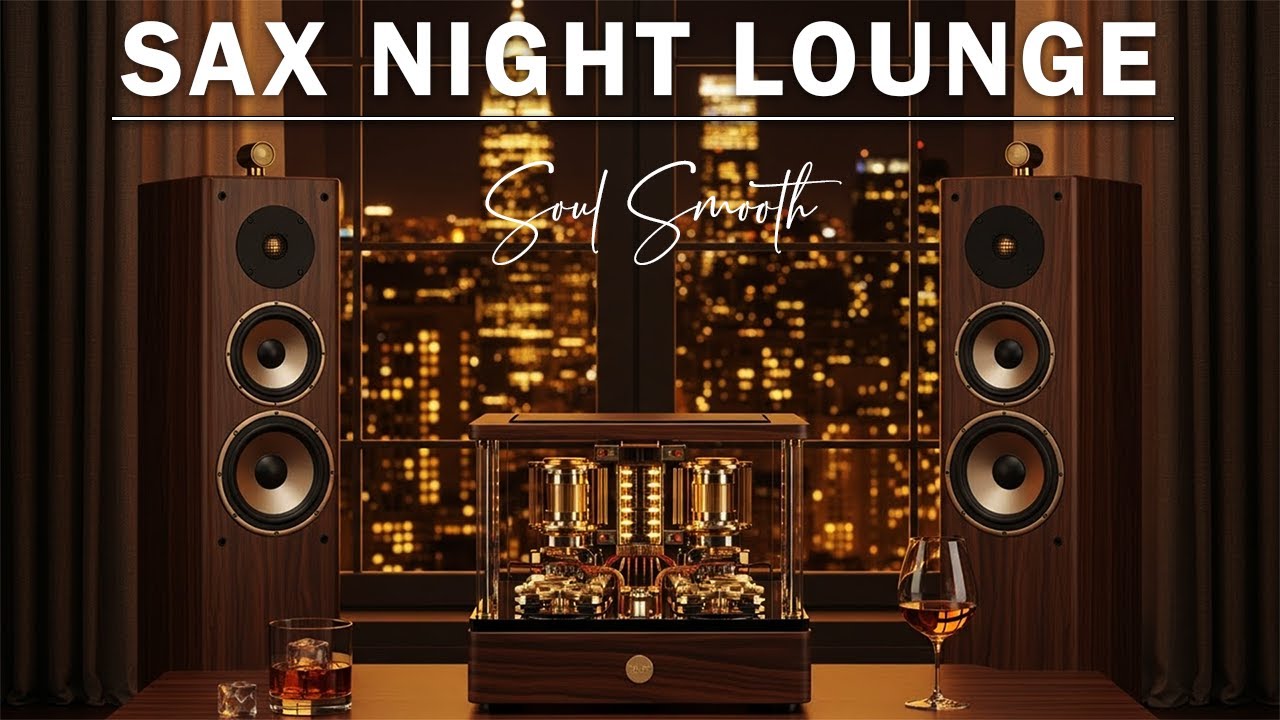 Smooth Jazz R&B Soul Mix ~ Relaxing Night Atmosphere | Study Music
