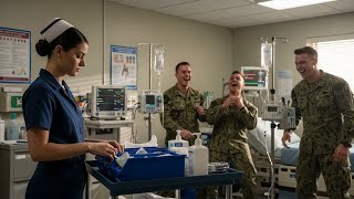 “They Mocked the Quiet Nurse… Until a Navy Helicopter Arrived to Save a SEAL!” ✅
