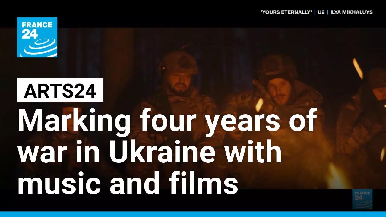 Marking four years of war in Ukraine with powerful music and films • FRANCE 24 English