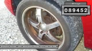 2007 Mitsubishi Raider Tampa FL B055441A