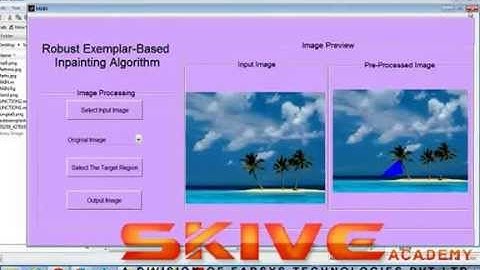 Exampler Based Image Inpainting