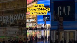 𝐆𝐚𝐩 𝐈𝐧𝐜. 𝐒𝐭𝐫𝐨𝐧𝐠 𝐏𝐞𝐫𝐟𝐨𝐫𝐦𝐚𝐧𝐜𝐞 𝐢𝐧 𝟐𝟎𝟐𝟒-𝐐𝟑