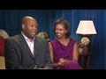 Exclusive Interview: First lady Michelle Obama says she enjoys campaigning