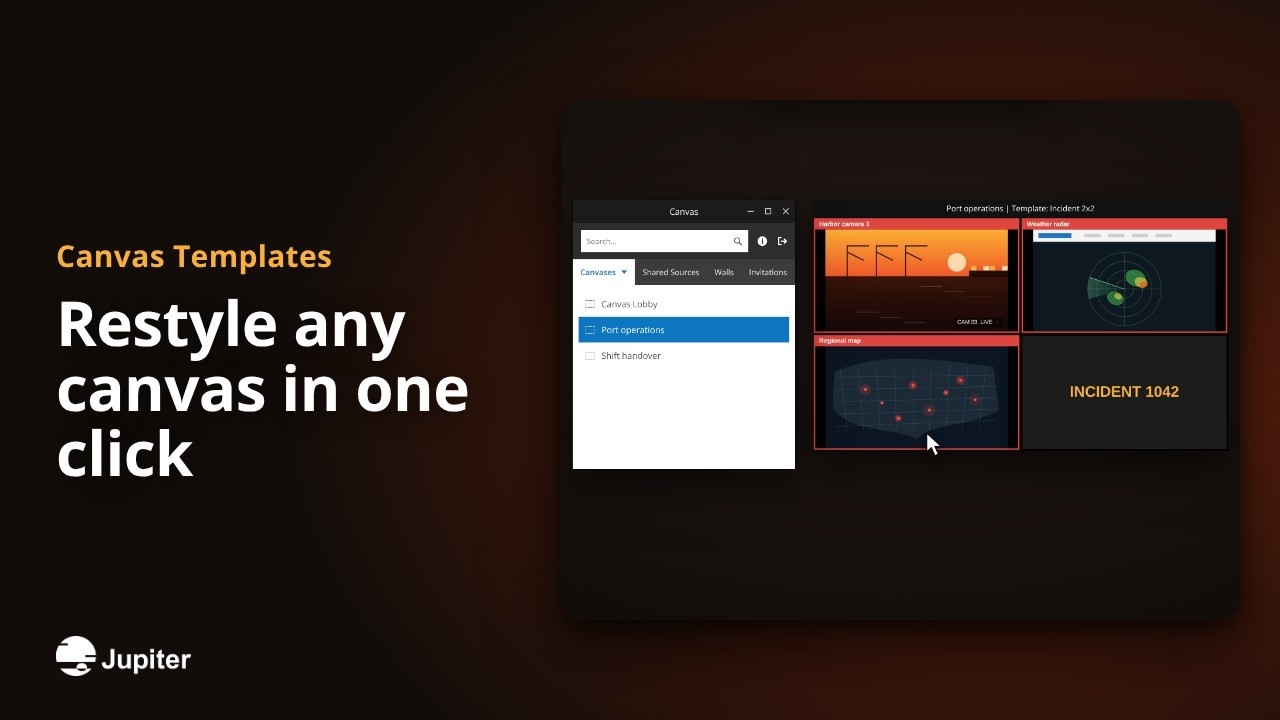 Restyle any canvas in one click, Jupiter Canvas video