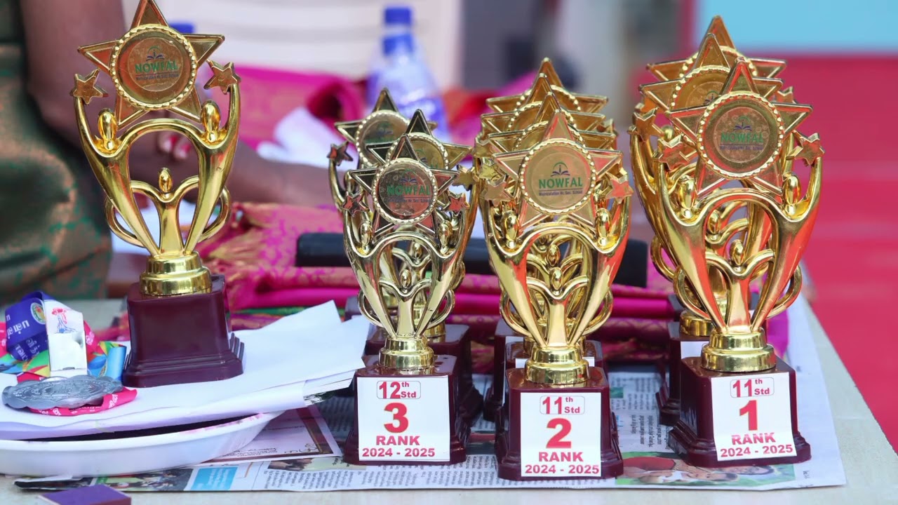 Moment from the 7th annual day celebration of Nowfal matriculation Udayarpalayam.