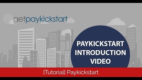 Paykickstart Introduction Video