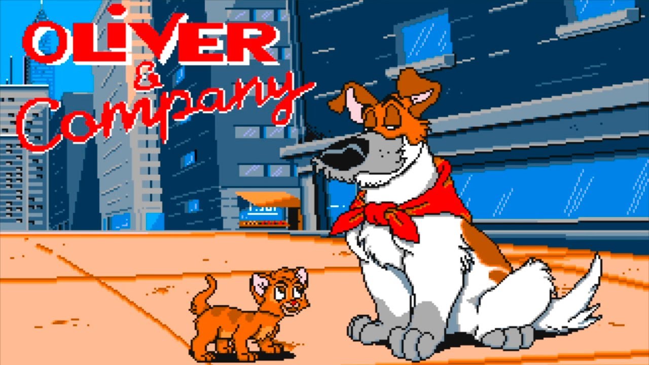 Oliver & Company (MS-DOS, 1989) - walkthrough