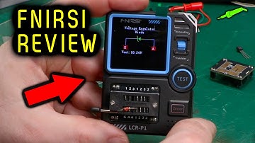 🔴 FNIRSI LCR-P1 Component Tester Review - No.1279