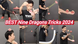 EXTREME Nine Dragons Yo-Yo Tricks Compilation 2024 🪀🔥🐉 #yoyo #REWIND #trickshots