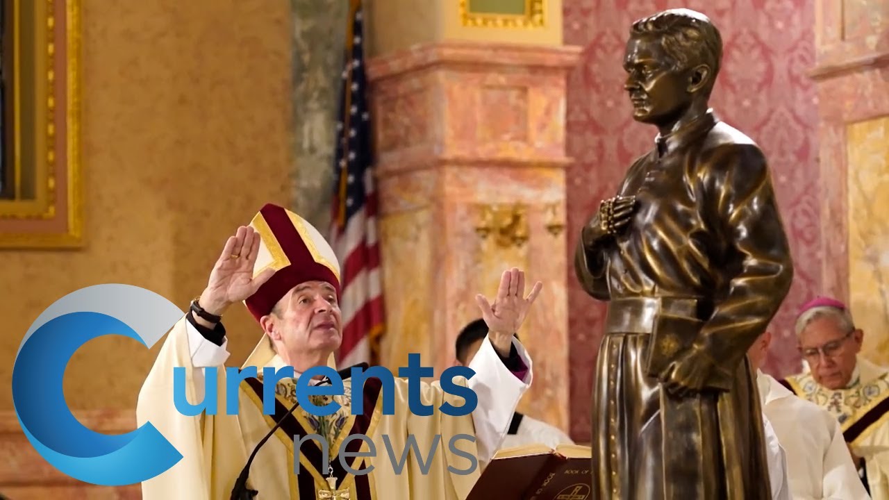 Knights of Columbus Unveil First Statue of Founder Father McGivney at