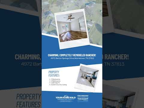 4972 Barton Springs Drive, Morristown, TN home video tour