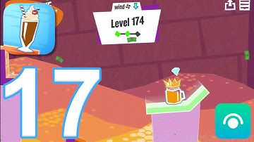 Slide the Shakes - Gameplay Walkthrough Part 17 - Levels 166-175 (iOS)