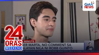 Yasser Marta, no comment sa hiwalayan nila ni Robb Guinto | 24 Oras Weekend