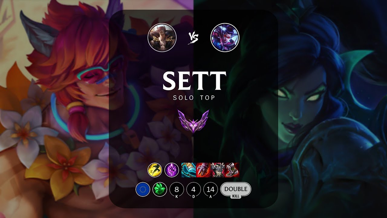 Sett Top vs Vayne - EUW Master Patch 13.16