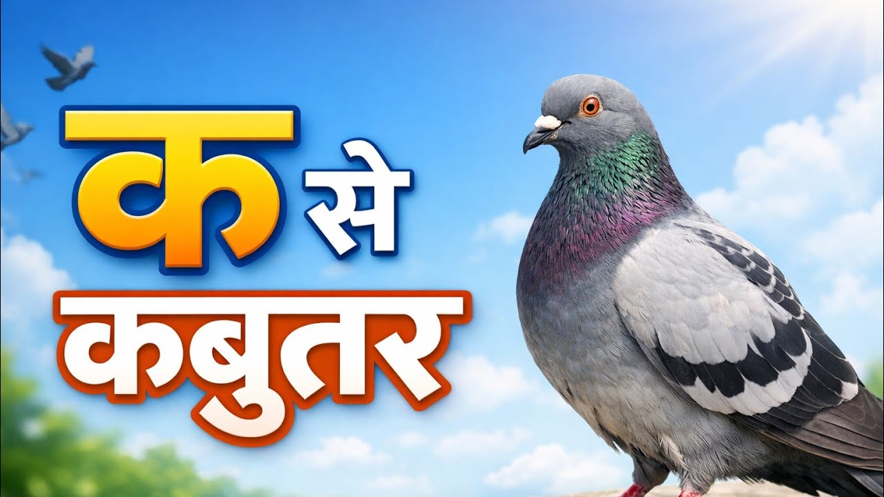 क से कबूतर वाली विडियो |k se kabutar wale video | kid's learning videos | gunnu pathsala 