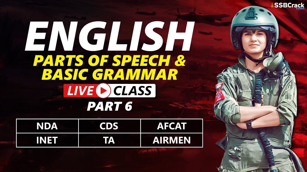 English Live Class | Basic Grammar - MCQ | Part 6 | 01 June 2021 - YouTube