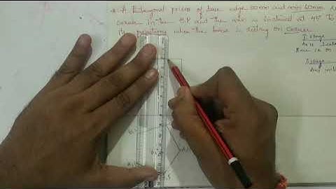 Pentagonal prism with corner resting
