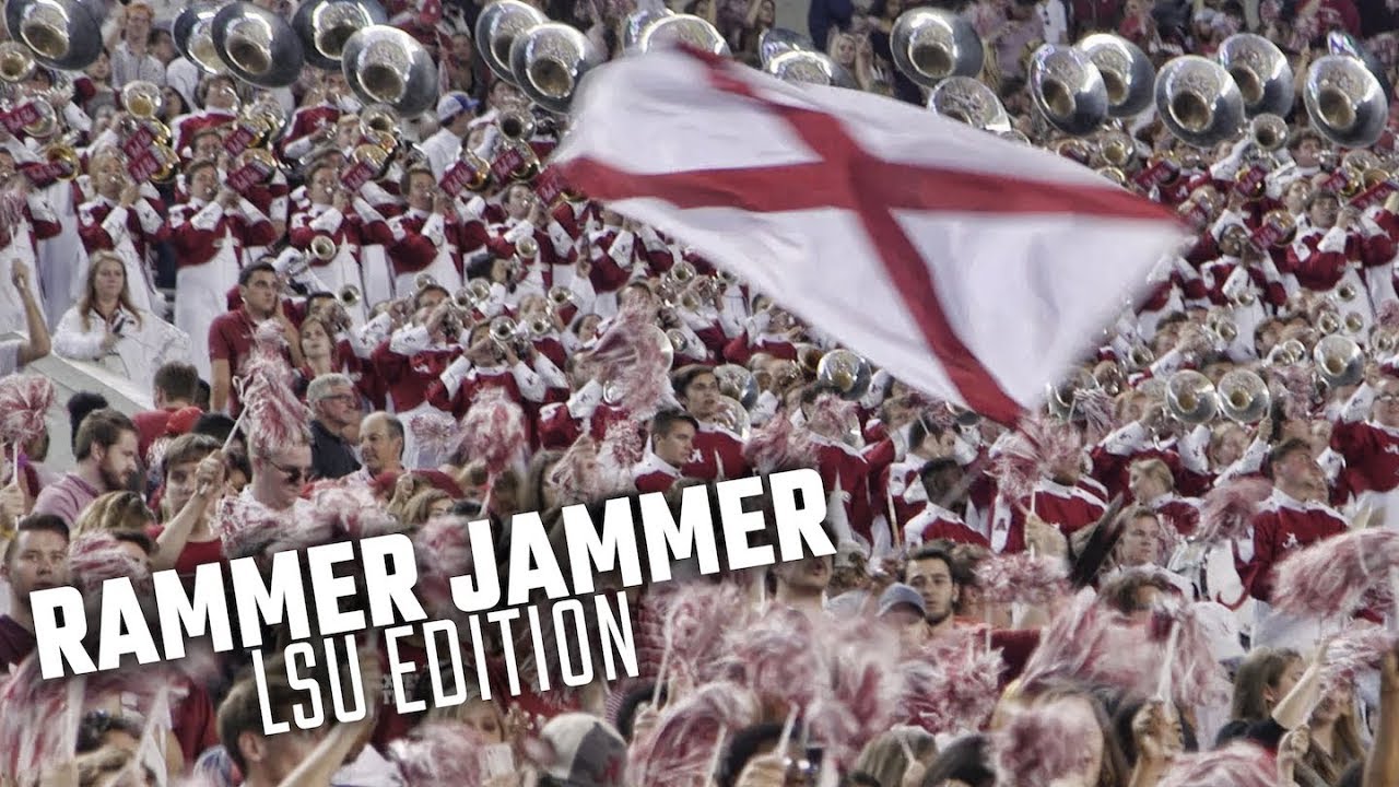 Rammer Jammer Alabama knocks off LSU YouTube