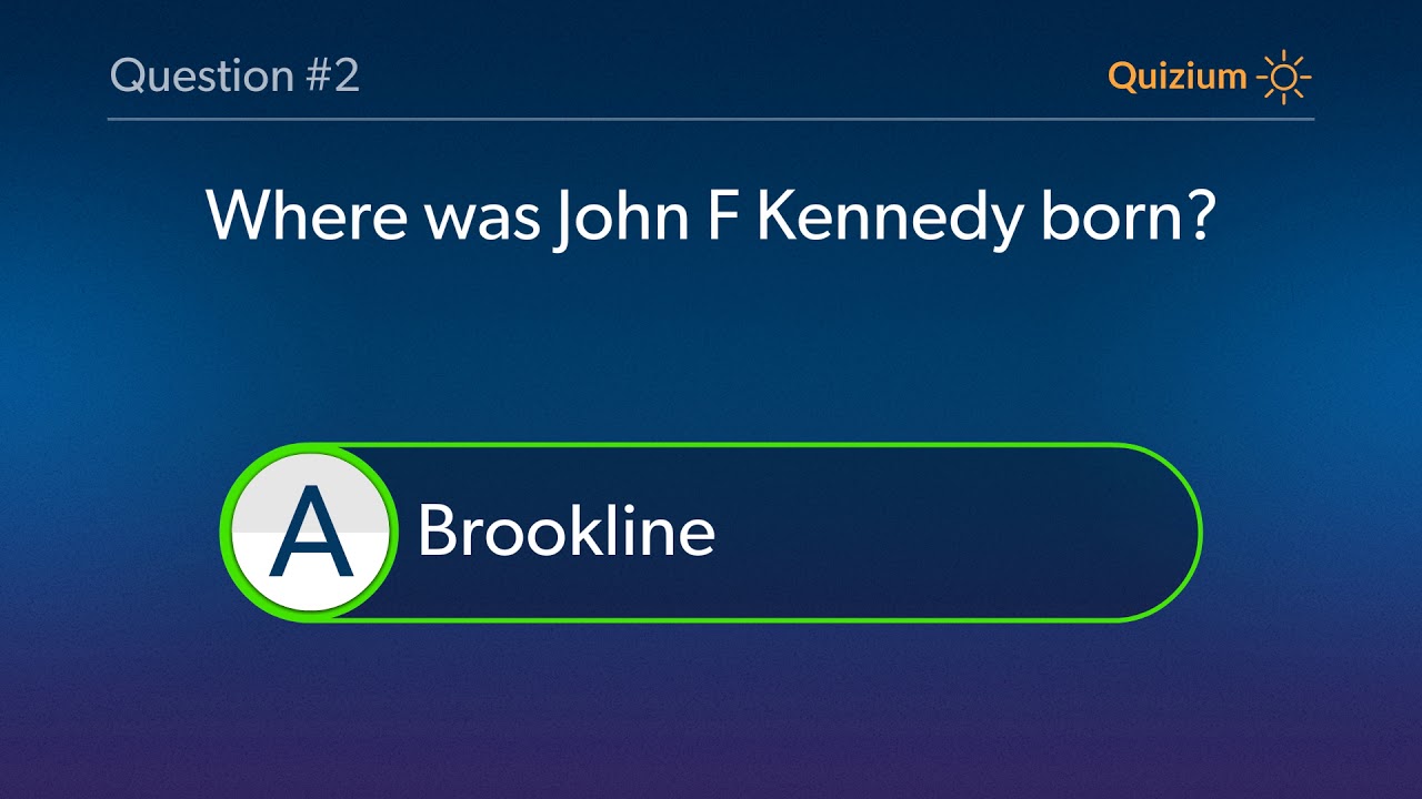 John F Kennedy Quiz   When did John F Kennedy die? and more questions