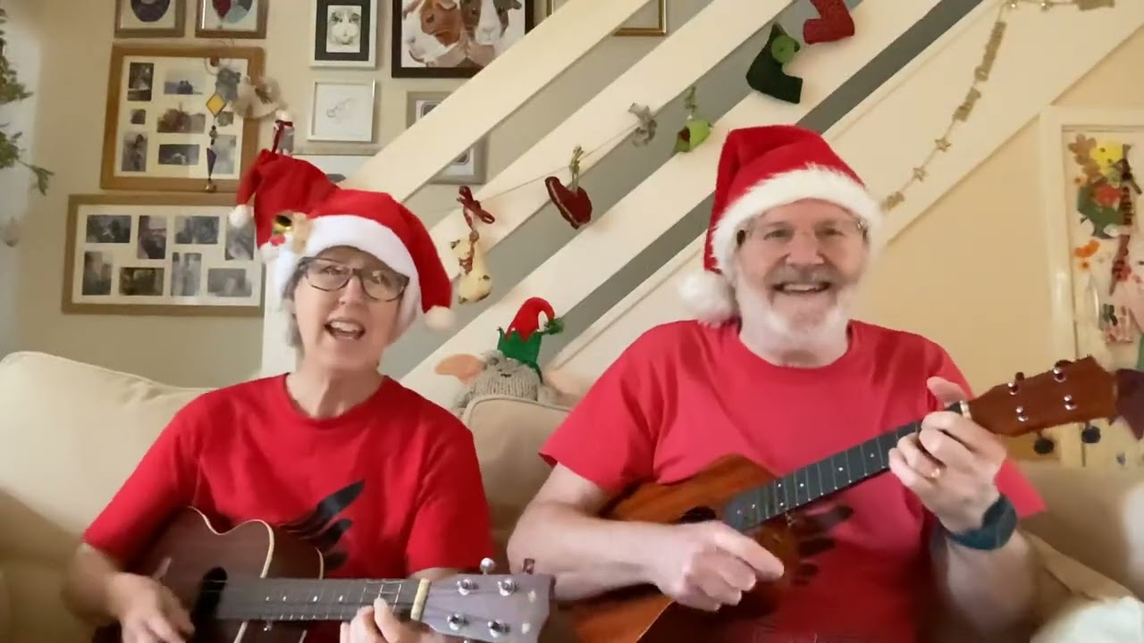 Кавер на укулеле песни Little Saint Nick (The Beach Boys).