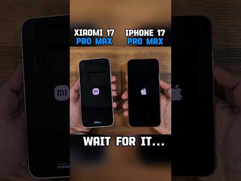 ⚡☠️XIAOMI 17 PRO MAX VS IPHONE 17 PRO MAX SPEED TEST!!