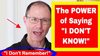 Download lagu The DANGEROUS Power of Saying 'I DON'T KNOW' During Your Deposition & Trial | NY Attorney Explains