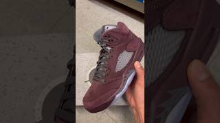 NEW RELEASE Air Jordan Retro 5 “Burgundy” . w/ flash @ end