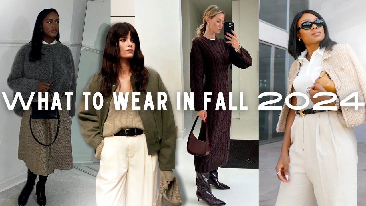 What to wear in fall 2024 every day - outfit ideas & style inspo