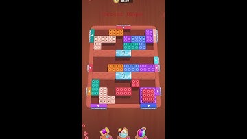 Screw block escape level 44 walkthrough solution