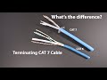 Cat 6 vs Cat 7.  What is the difference