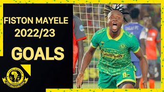 MAGOLI YOTE YA FISTON MAYELE MSIMU WA 2022/23 HAYA HAPA/LIPI GOLI BORA KWAKO?