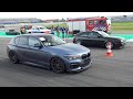 540HP BMW M135i vs. Tuned M140i, 550HP RS3 8V + EPIC Burnout/Launches!