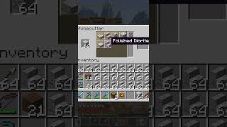 Farming a Double Chest of Polished Diorite Stairs | DC shorts #187