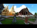 Walk Vlog Ep. 01: Four Temples in an Old Town of Chiang Mai