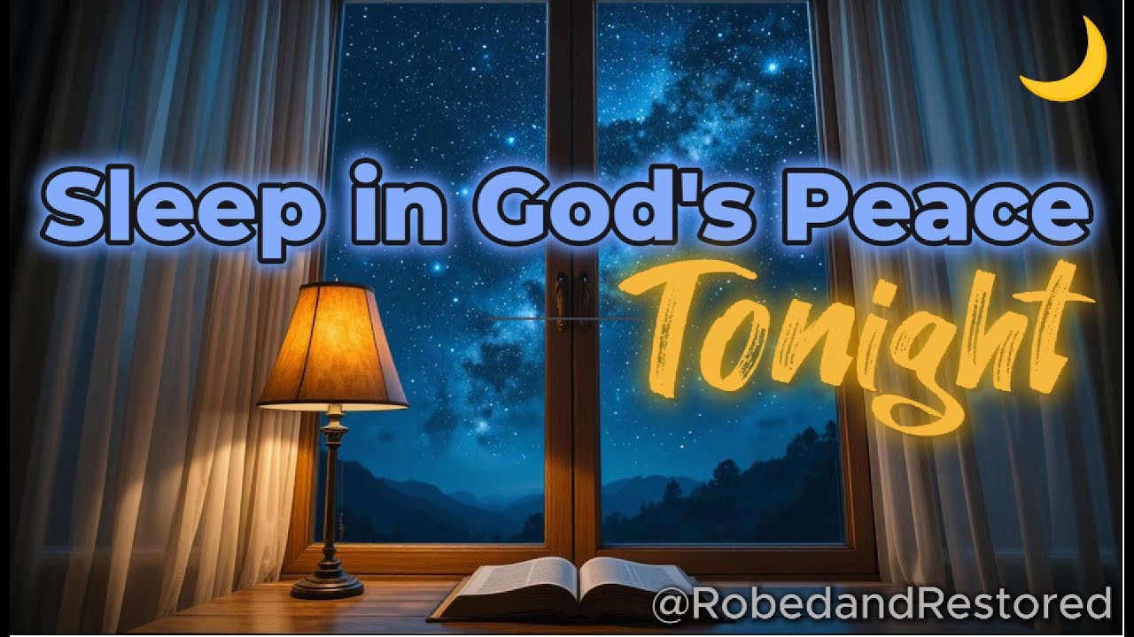 🌙 Christian Sleep Prayer for Peace | Gentle Night Prayer to Rest in God 🤍