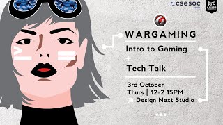 Wargaming: Intro to Gaming Tech Talk screenshot 1