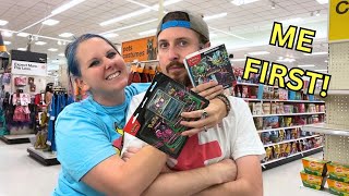 Beating My Husband To His Pokemon Chase Cards!