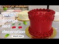 How to Fill and Stack Cake Layers Looks fabulous Full recipe steps below idea by | Chef Sadam | 243