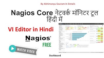 Vi Editor || Nagios Core Tutorial in Hindi Part-1