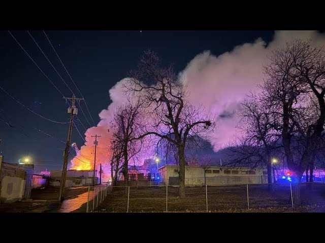 Firefighters put out flames at northwest Oklahoma City building