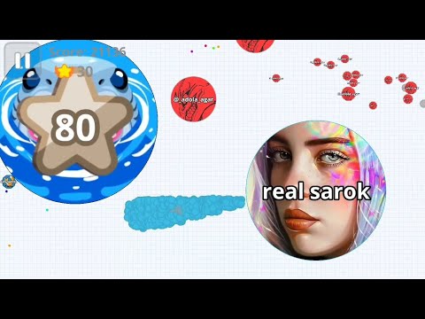 INSANE OLD MACRO GAMEPLAY 😍 (AGARIO MOBILE)