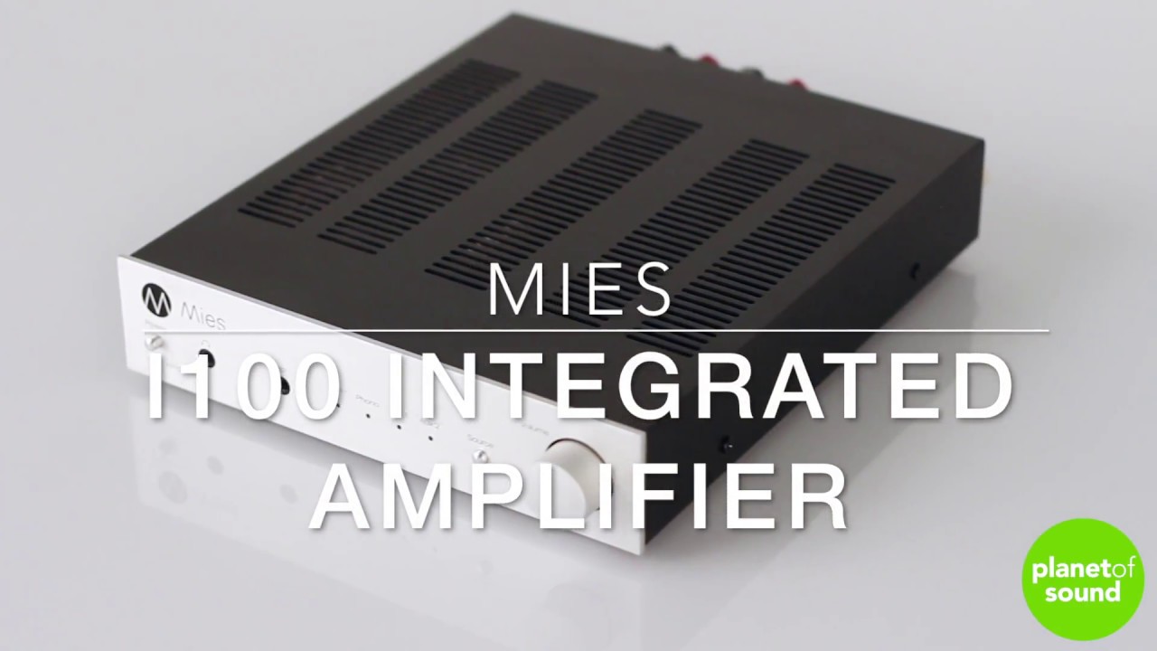 Mies i100 Integrated Amplifier with Phono best mini audio stereo amp