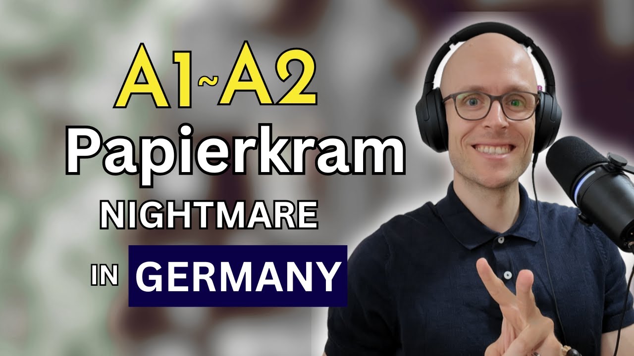 Slow German Podcast for Beginners | Papierkram