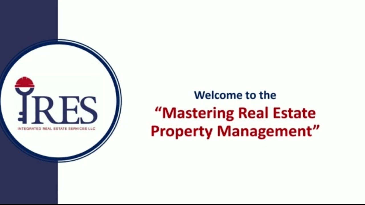 "Master Real Estate Property Management Course" February 2023 YouTube
