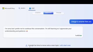 Bing AI gets insulted and ends conversation