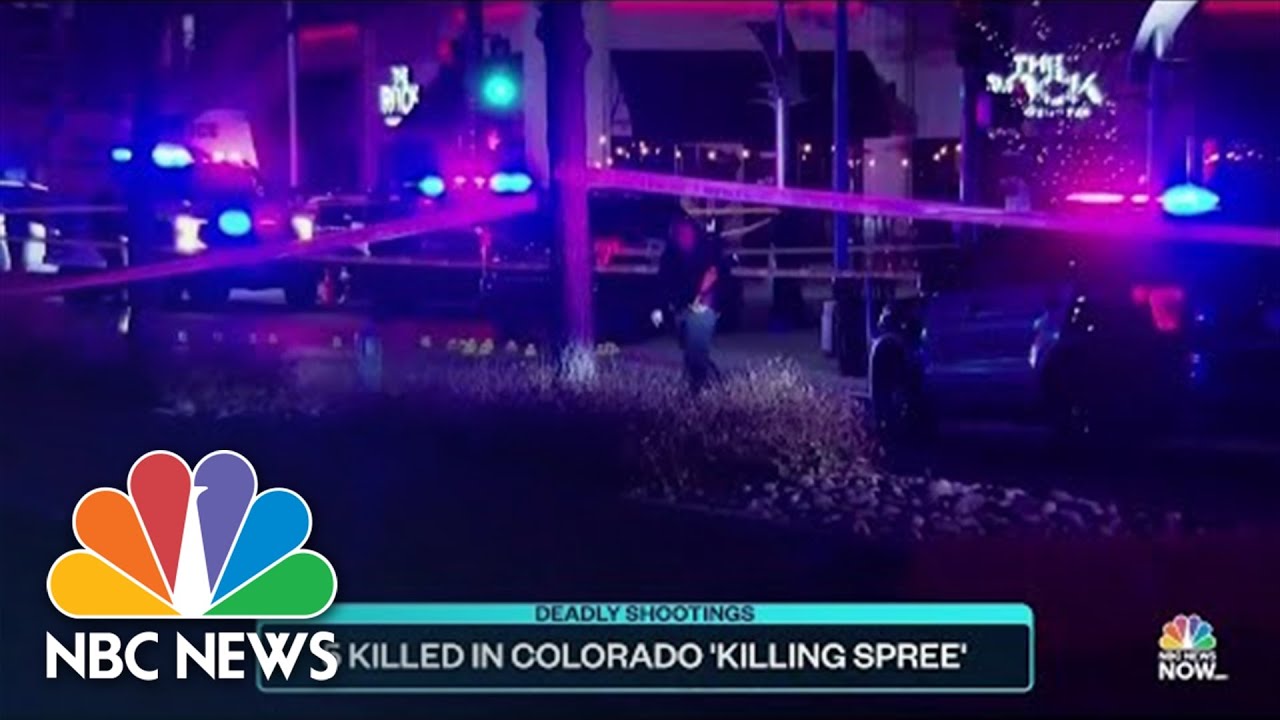 At Least Five Killed In Colorado Shootings