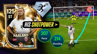 120 TOTT HAALAND HAS HIGHEST SHOTPOWER IN FC MOBILE 🔥  screenshot 5