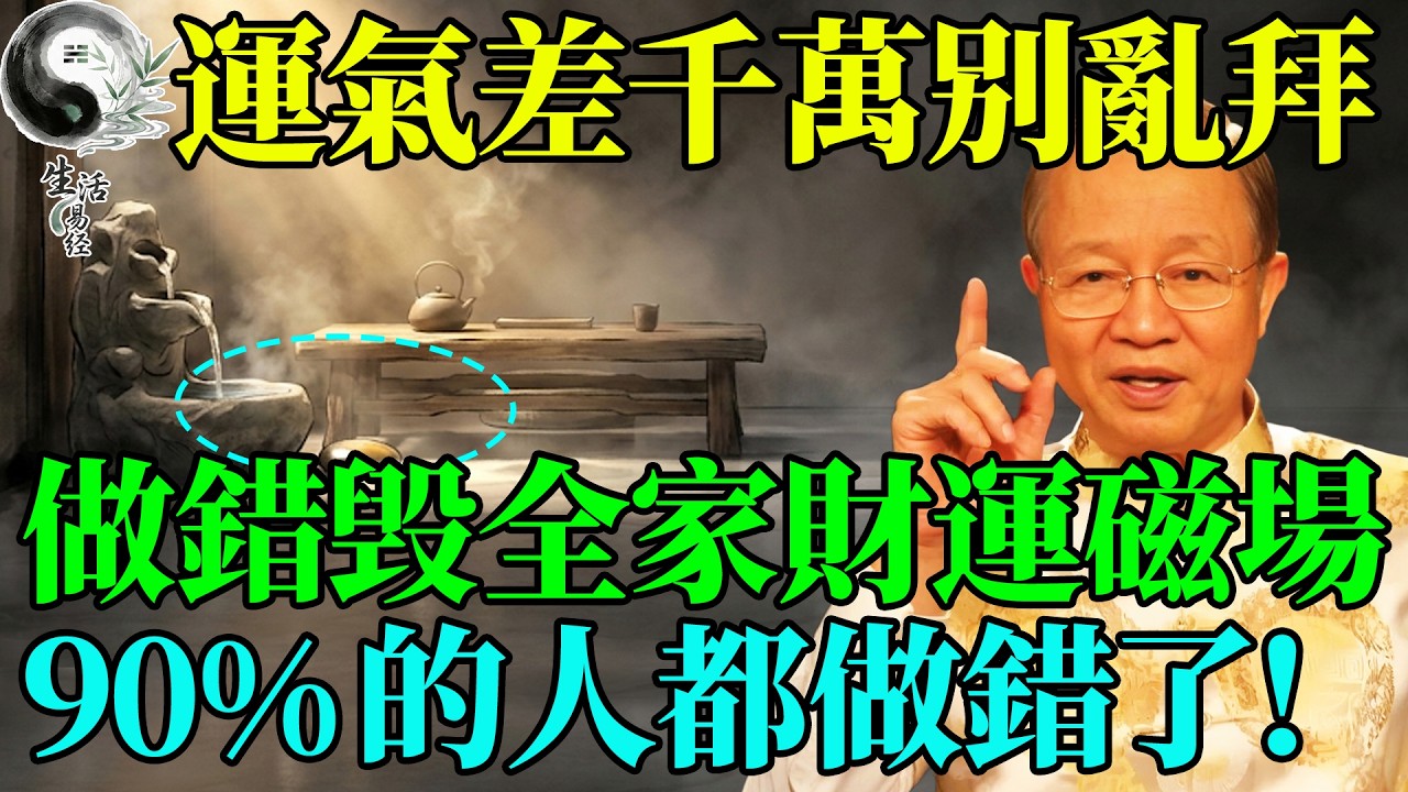 覺得最近運氣很差？易經教你一招神奇的“換氣法”，迅速擺脫低能量場#曾仕強 #易經智慧 #易經 #風水 #正能量 #國學 #國學智慧 #人生哲理 #因果 #2026運勢